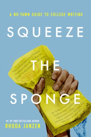 squeeze the sponge book cover